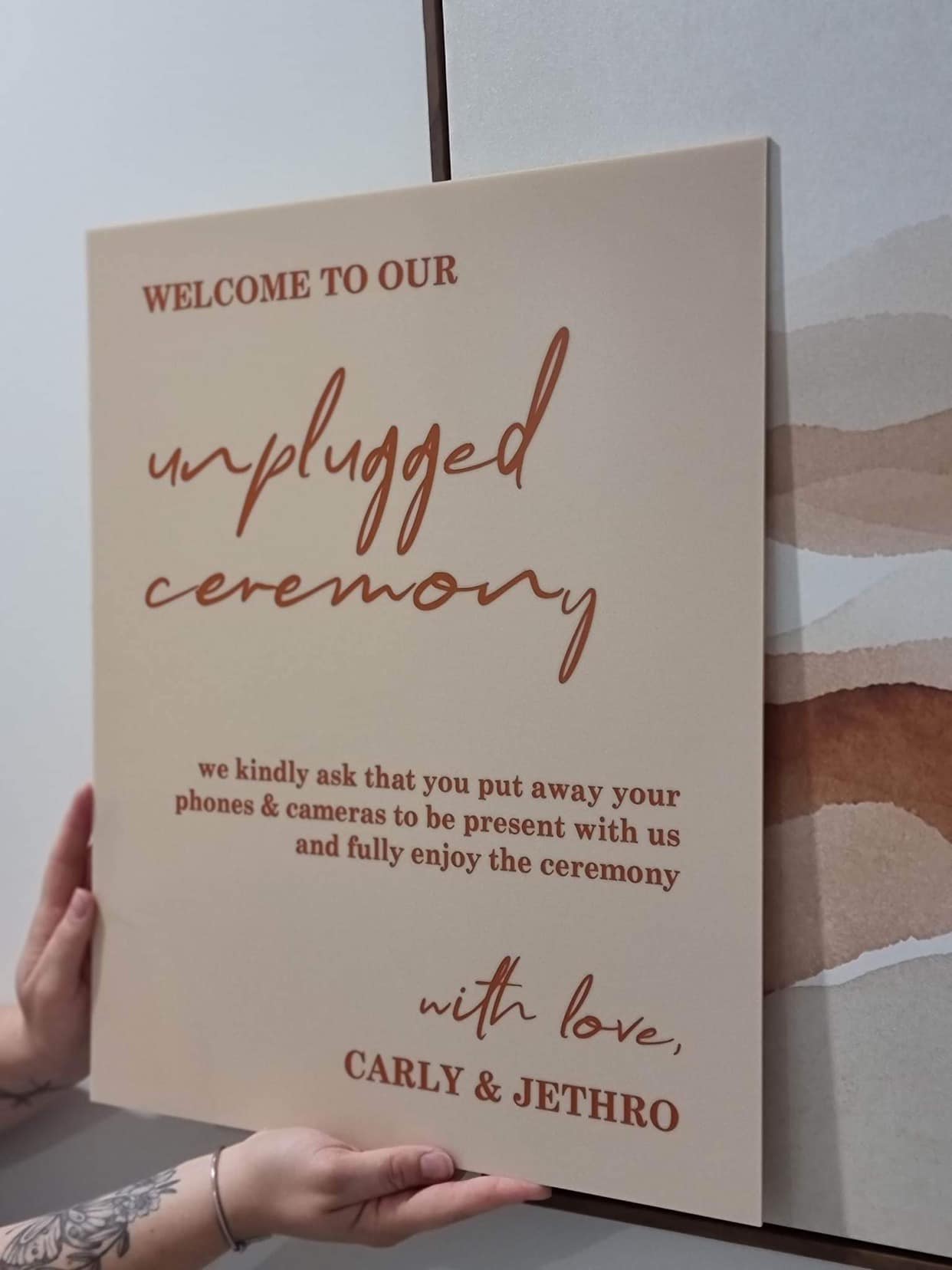 Wedding Signage