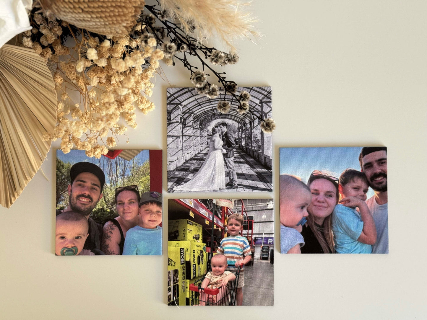 Canvas Photo Magnets - Square