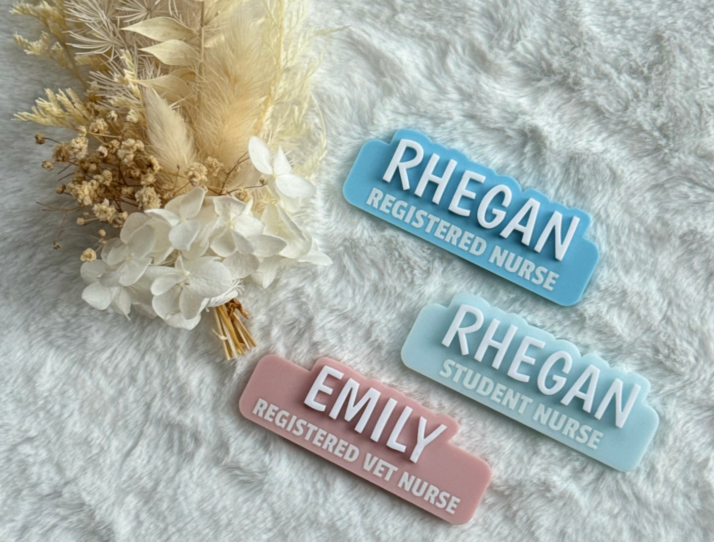 Personalised 3D Badges