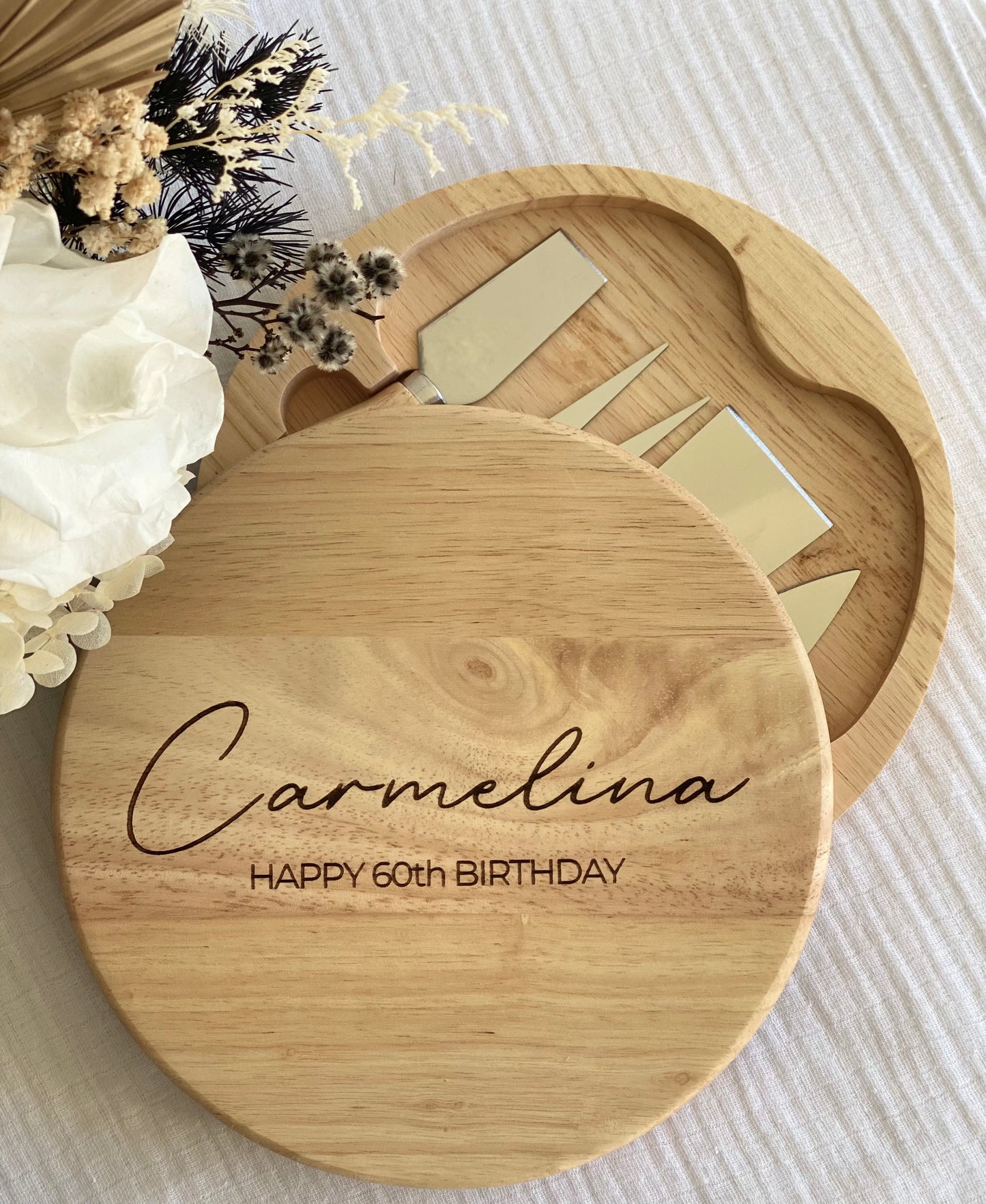Birthday Cheeseboard and Knife Set
