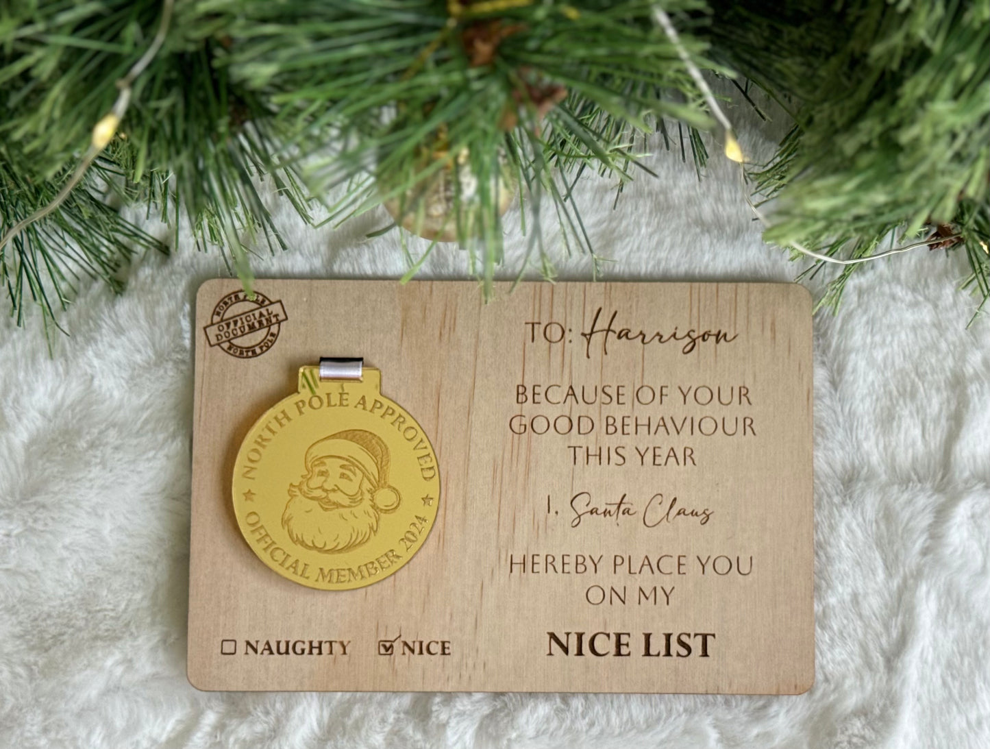 Nice List Award