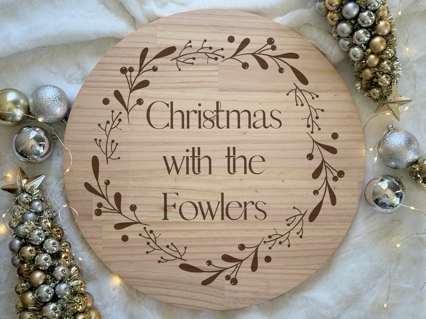 Decorative Christmas Board