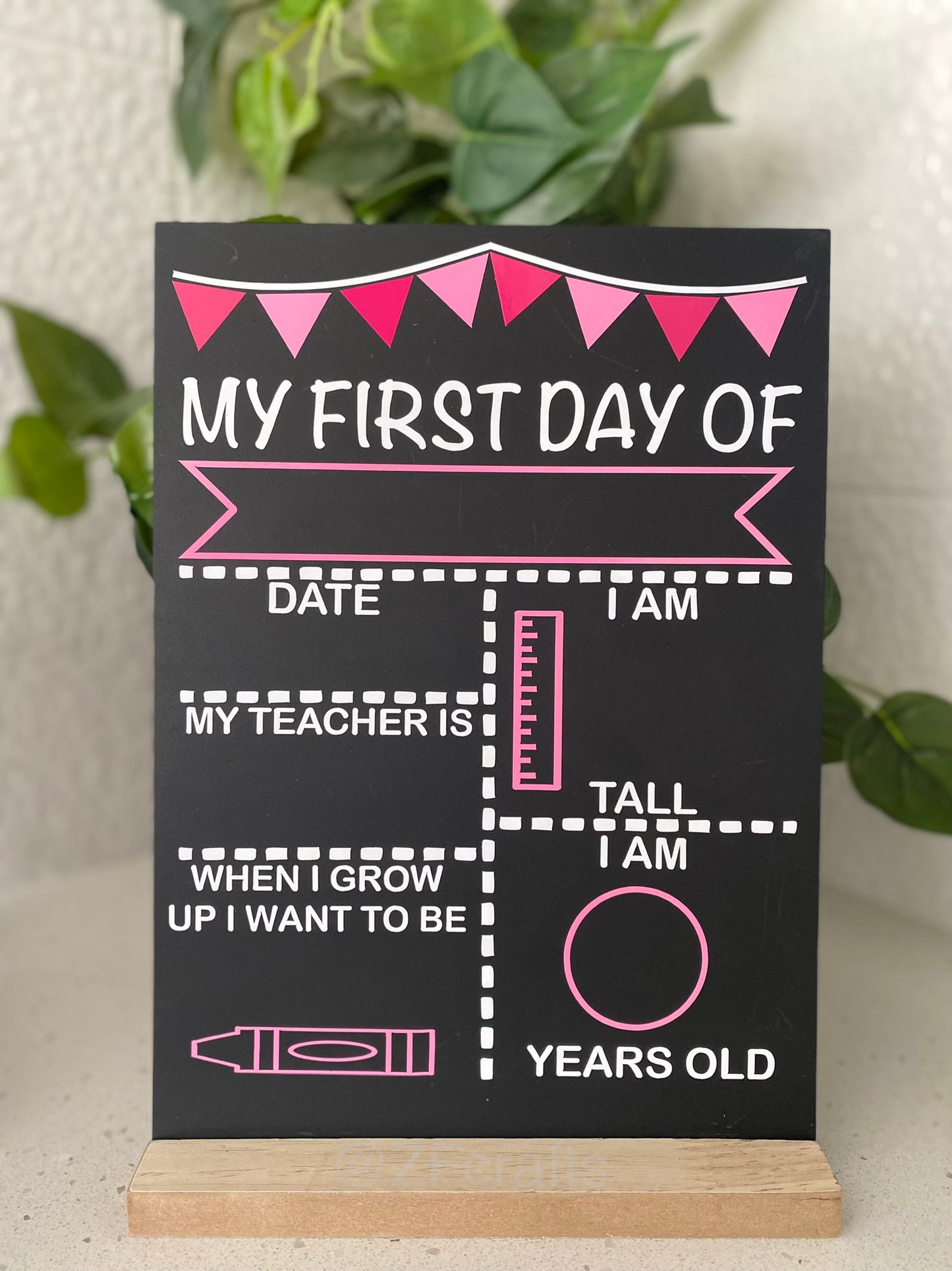 First/Last Day of School Chalkboards