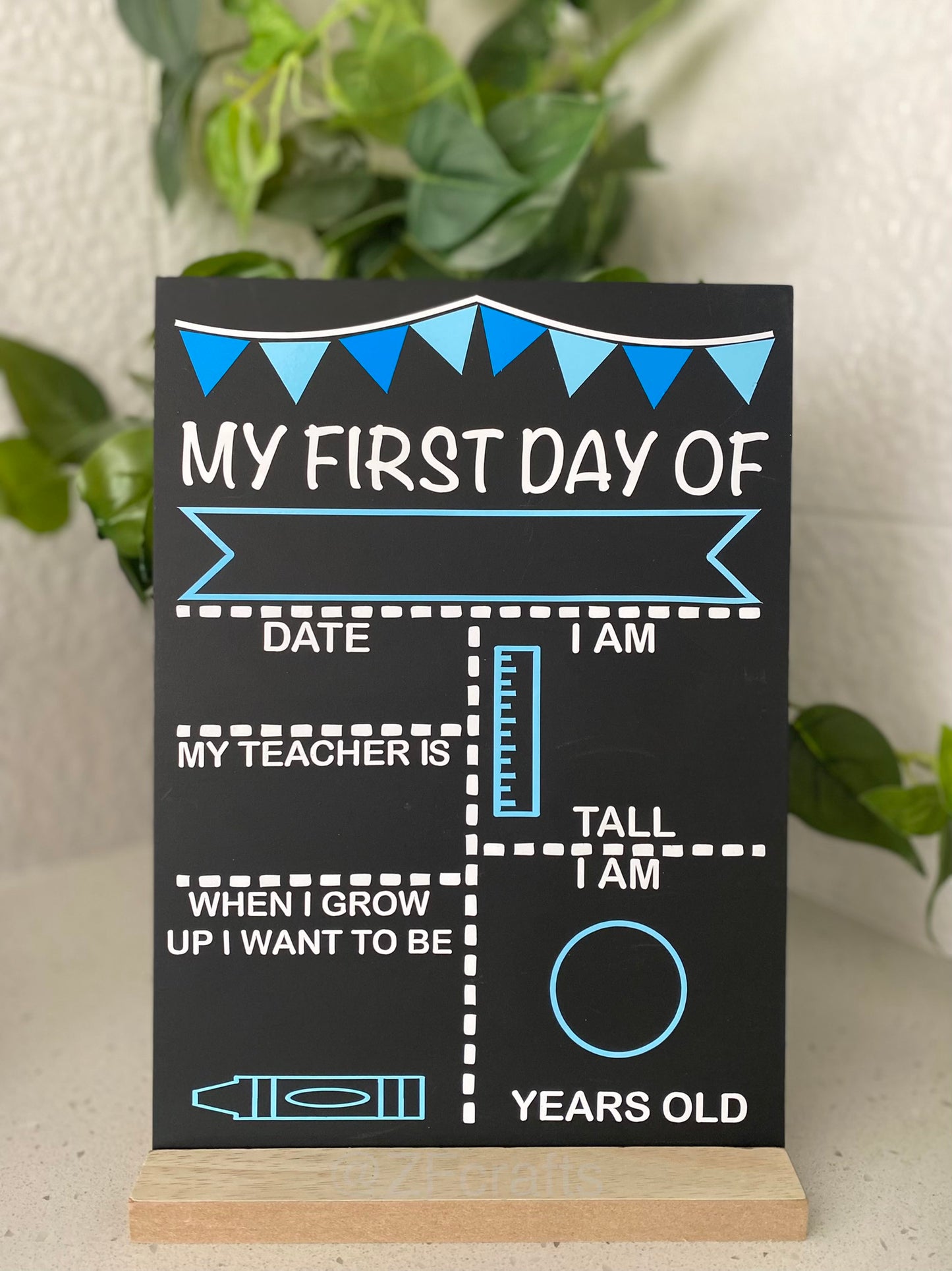 First/Last Day of School Chalkboards