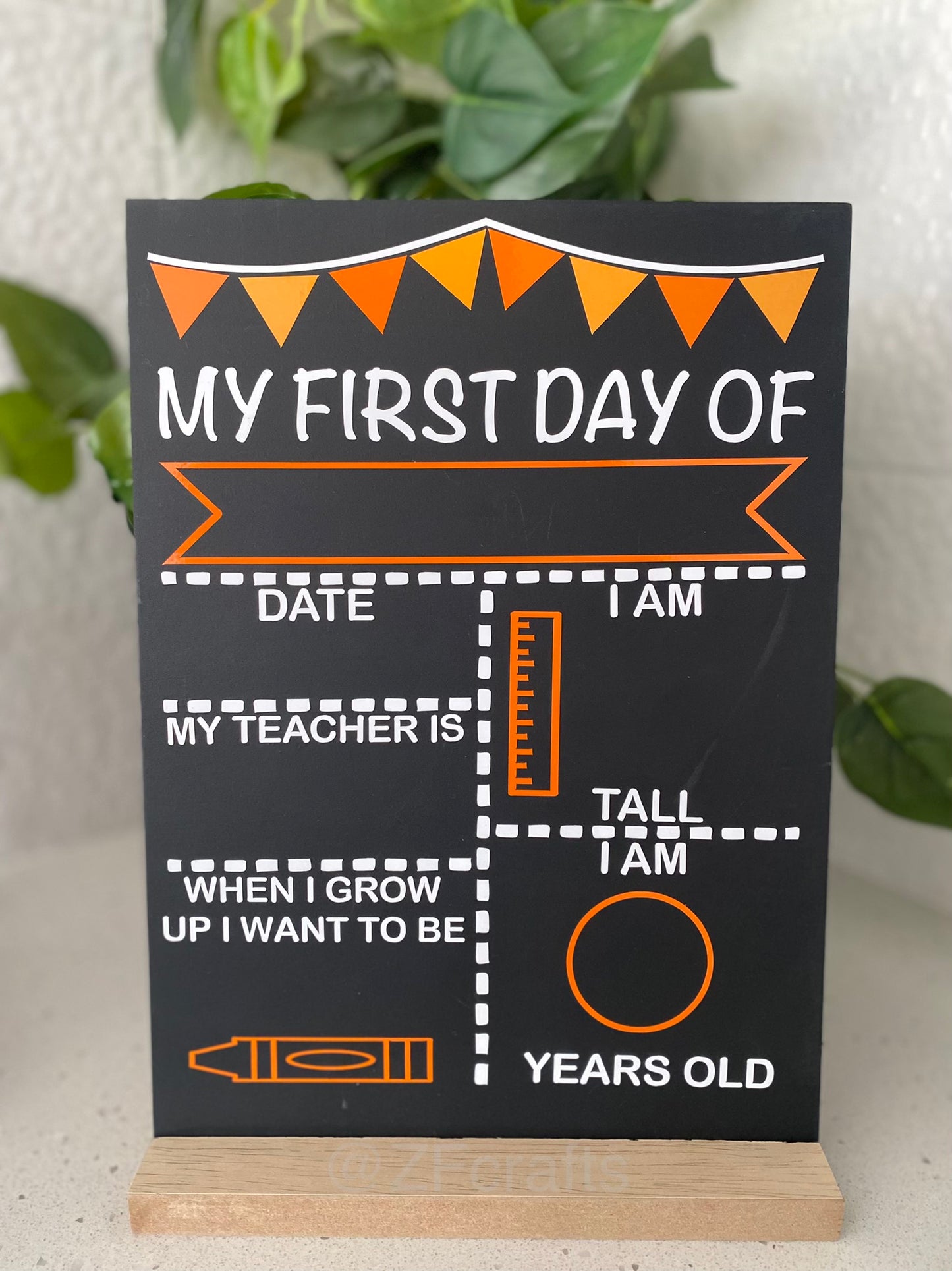 First/Last Day of School Chalkboards