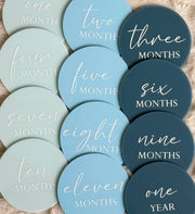 Acrylic Milestone Set - Blue
