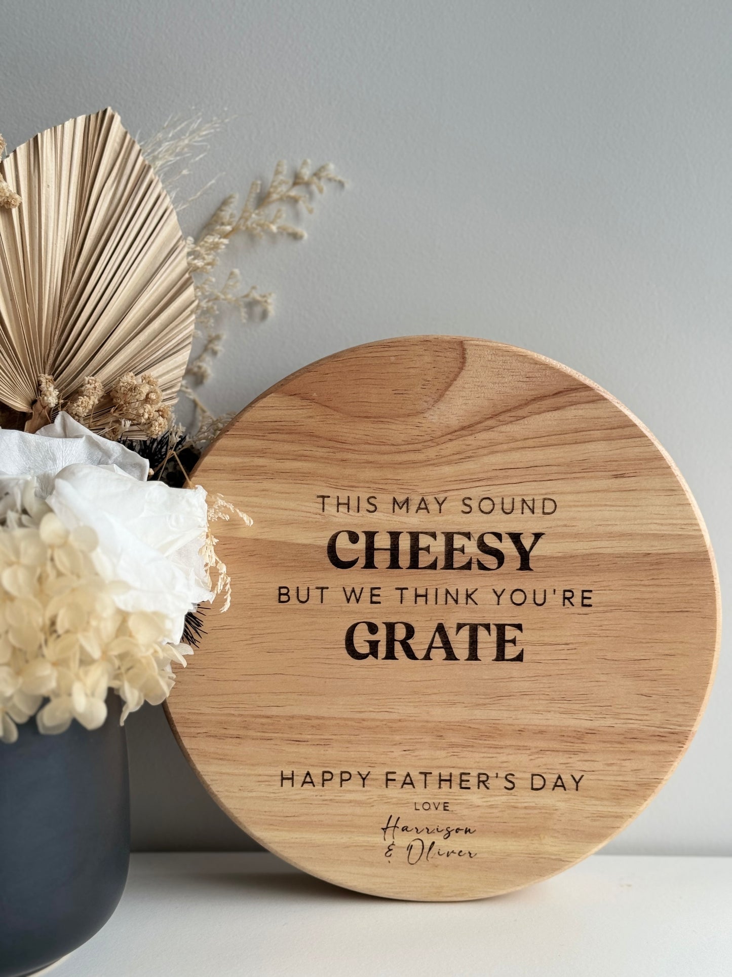 Father's Day Cheeseboard and Knife Set