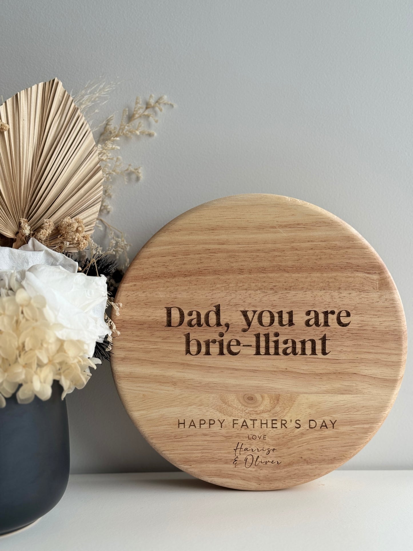 Father's Day Cheeseboard and Knife Set