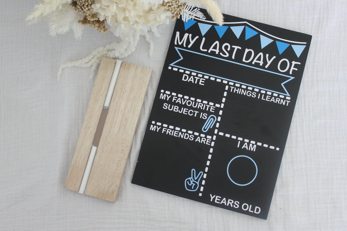 First/Last Day of School Chalkboards