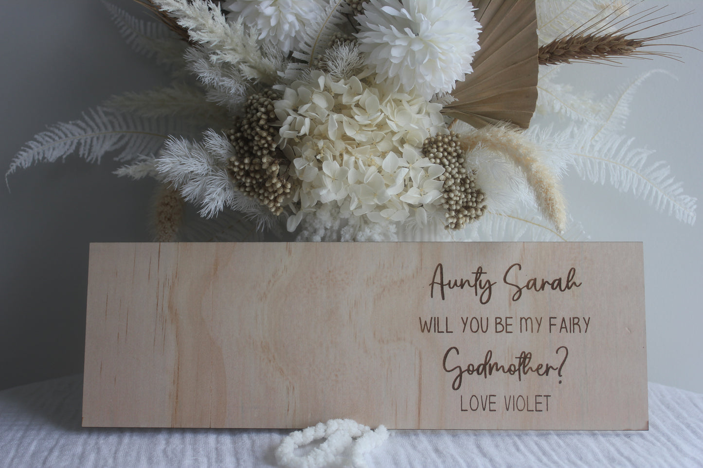 Godparent Proposal Plaque