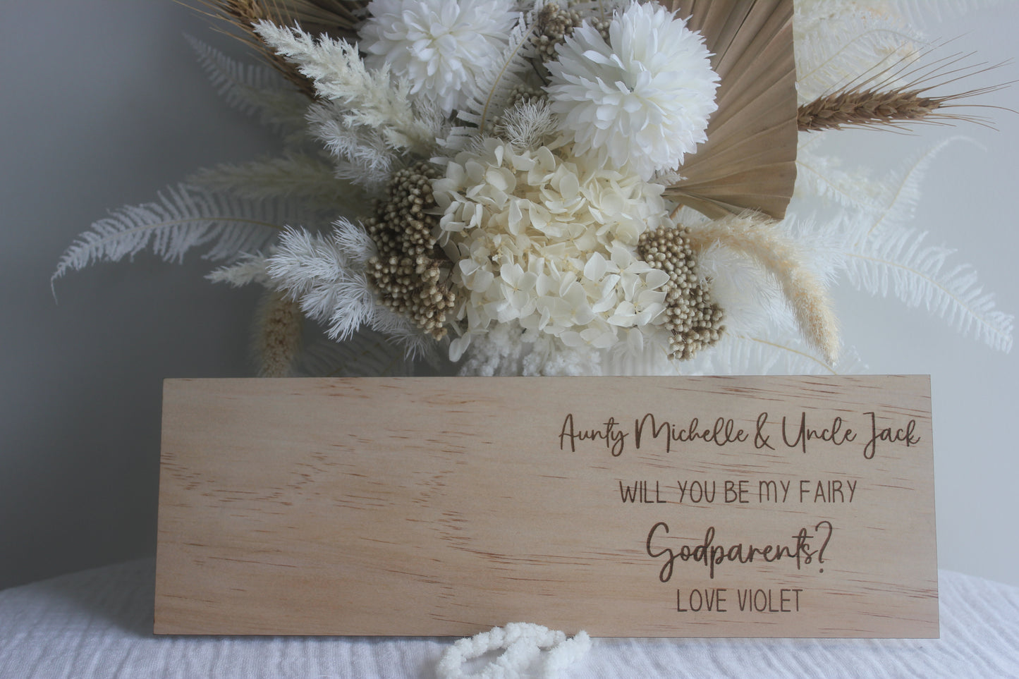 Godparent Proposal Plaque