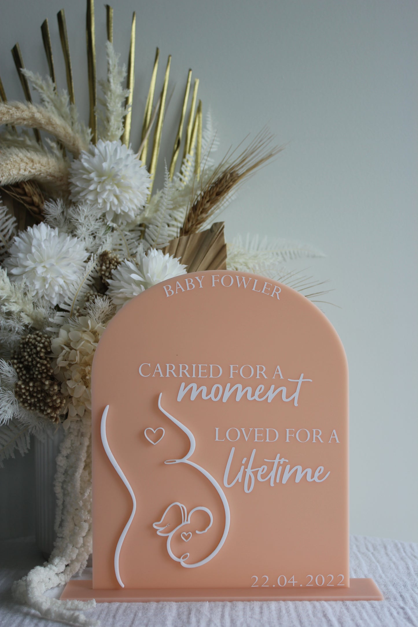 Pregnancy Loss Memorial Plaque