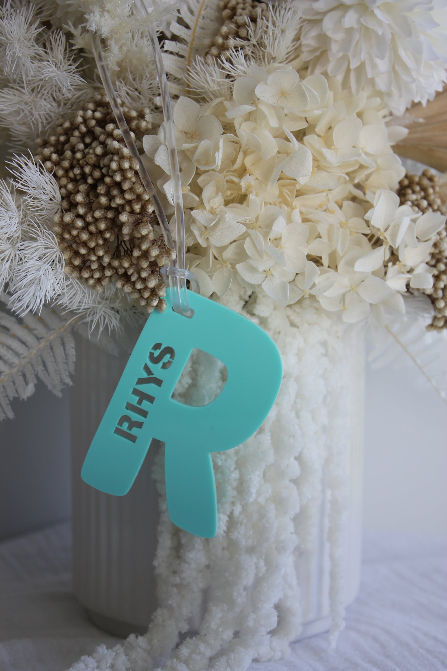 Initial & Name Bag Tags