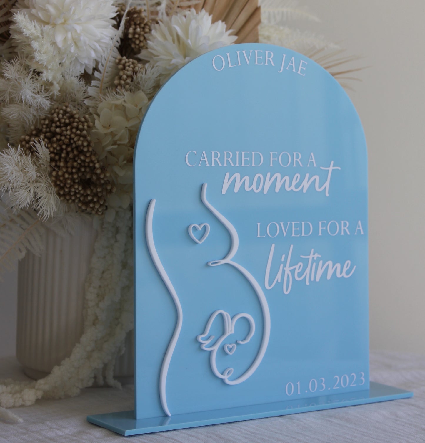 Pregnancy Loss Memorial Plaque
