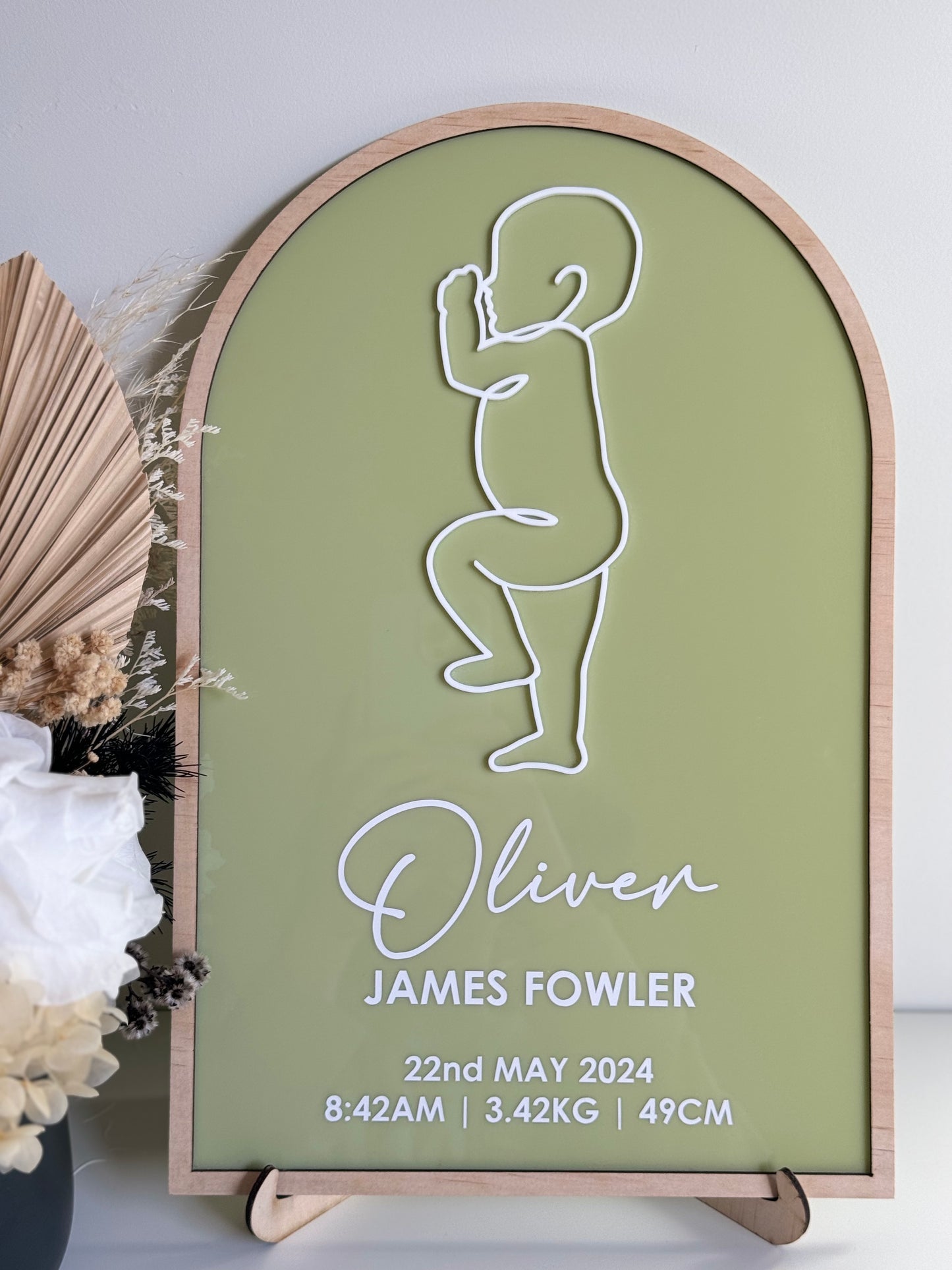 Baby Birth Stat Arch