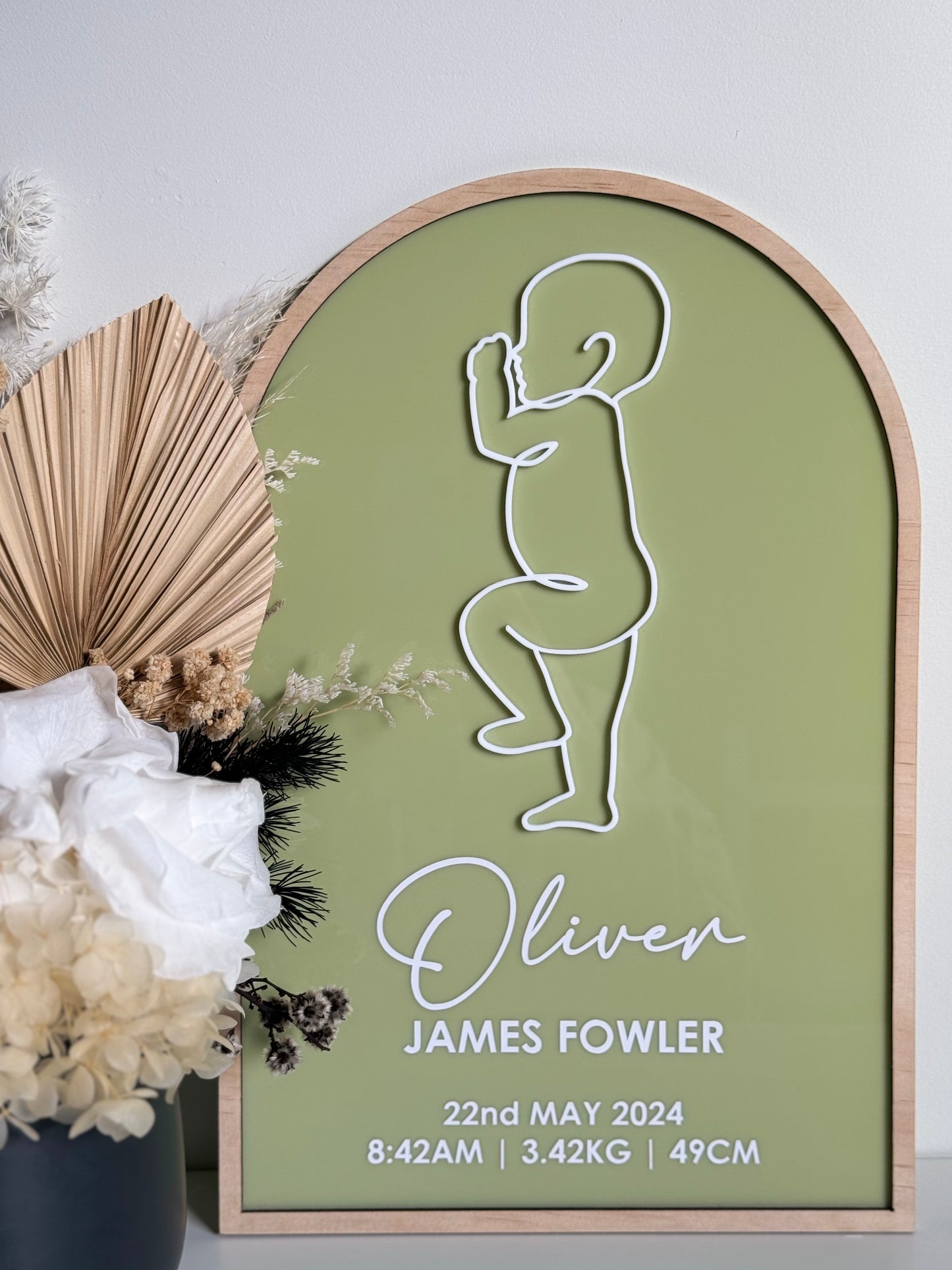 Baby Birth Stat Arch
