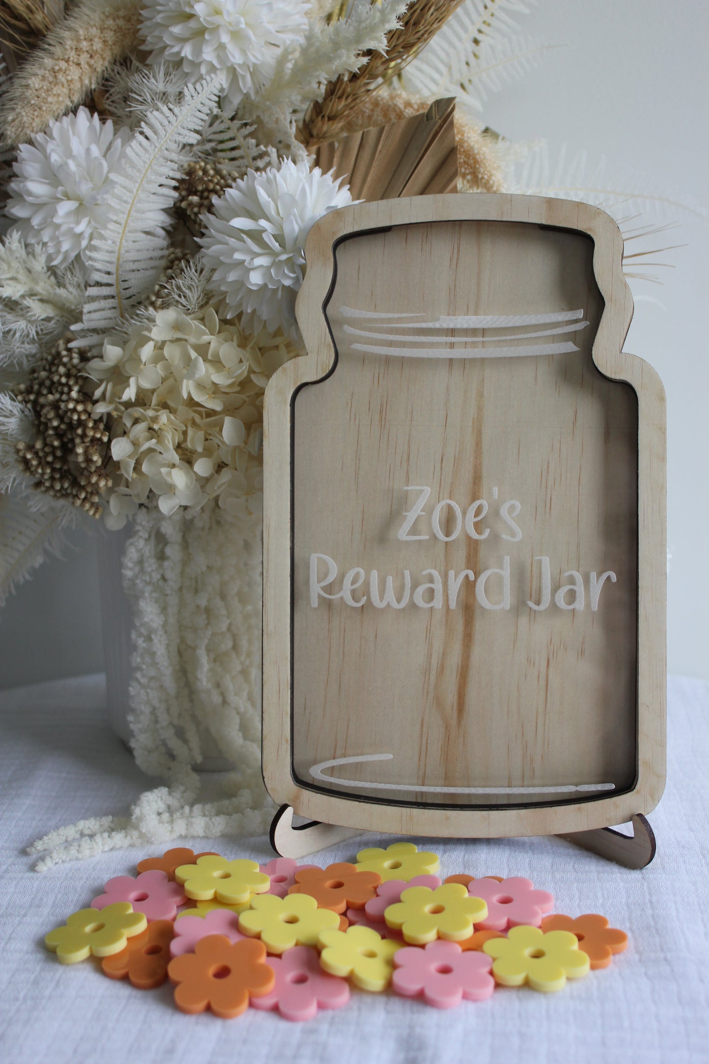Flower Reward Jar