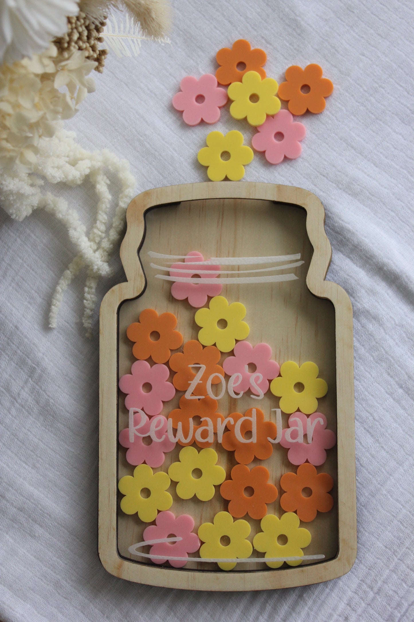 Flower Reward Jar