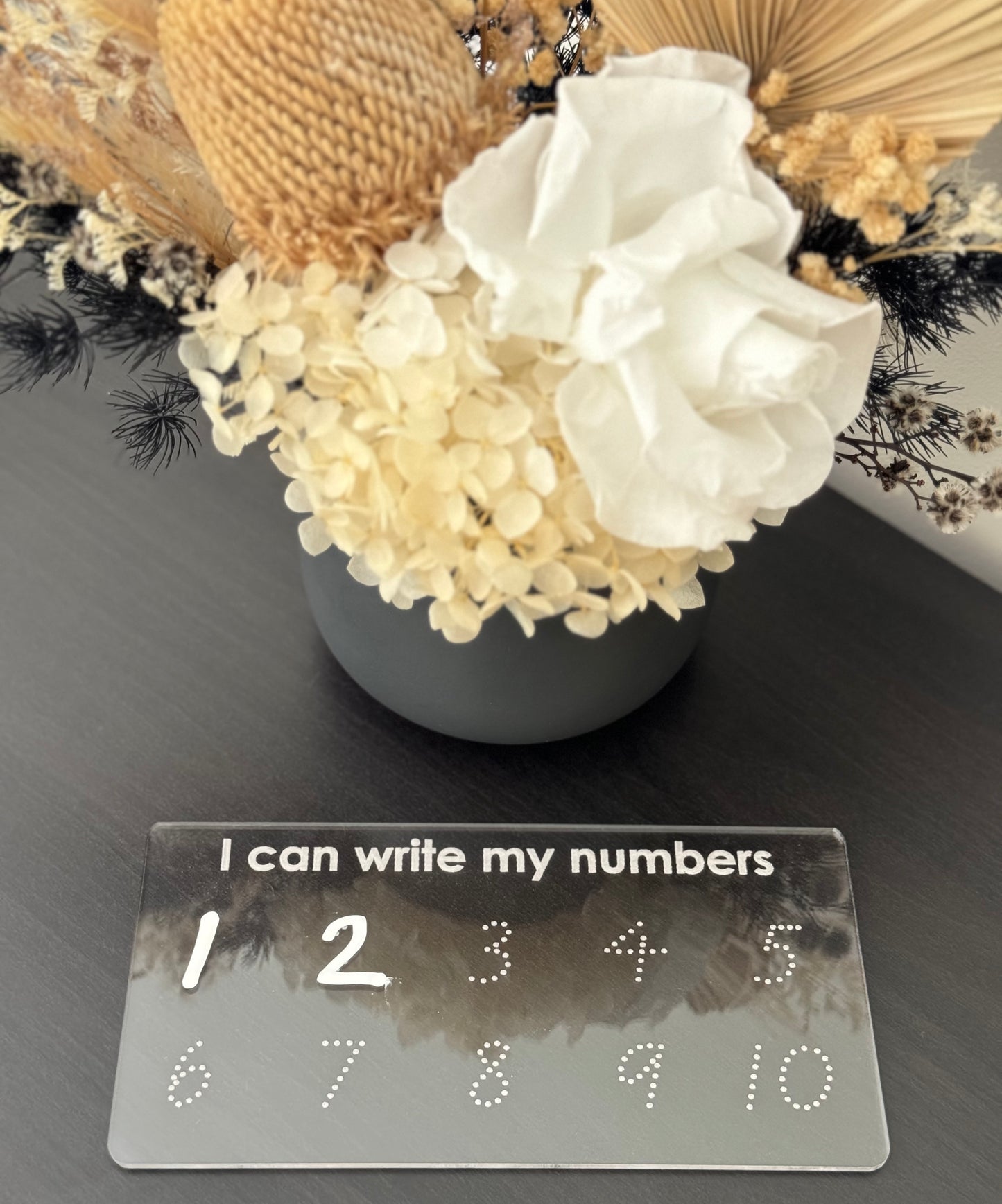 Number Trace Board