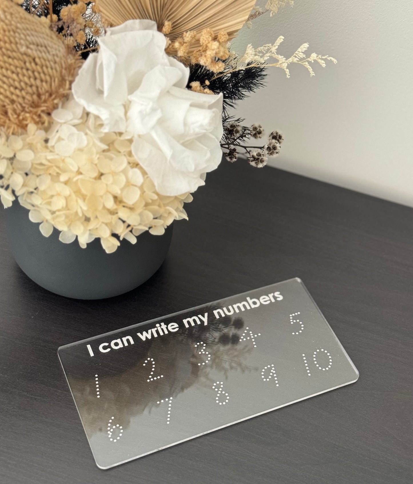 Number Trace Board