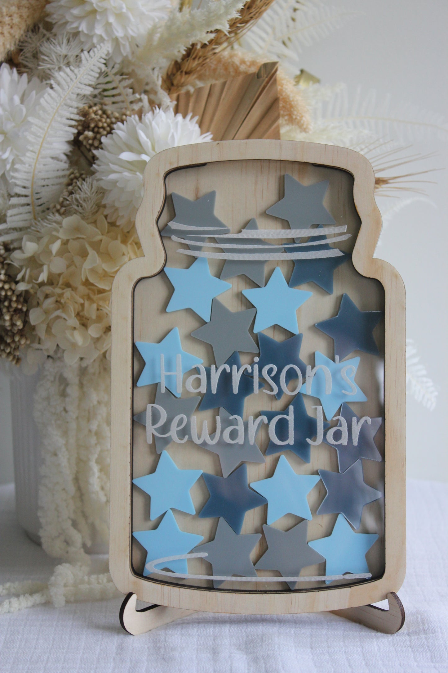 Blue Star Reward Jar