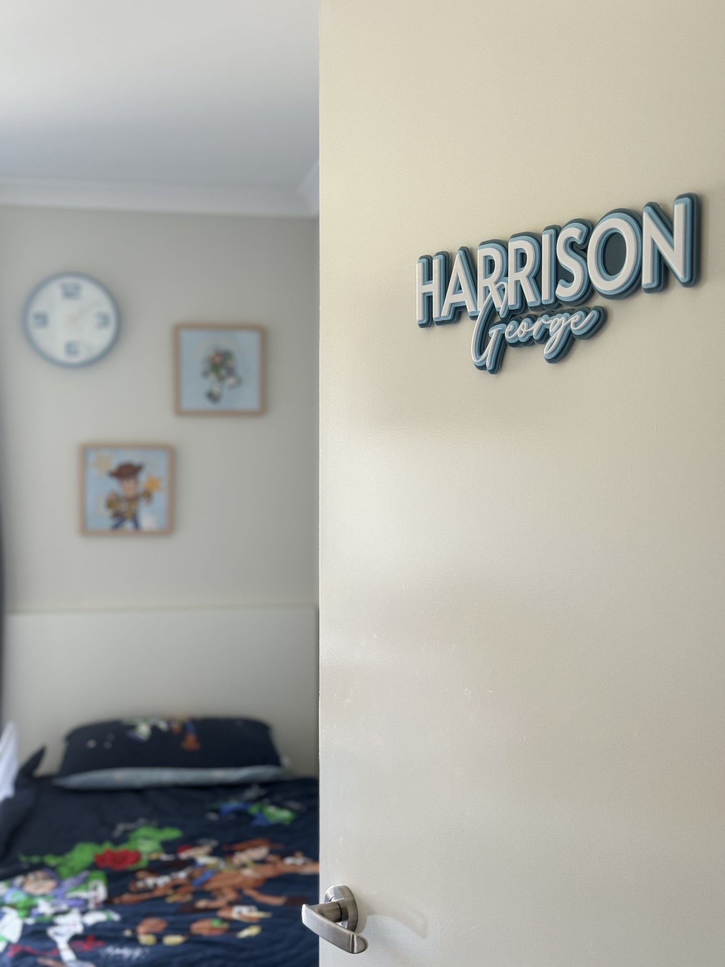 Triple Layered Dual Name Plaque