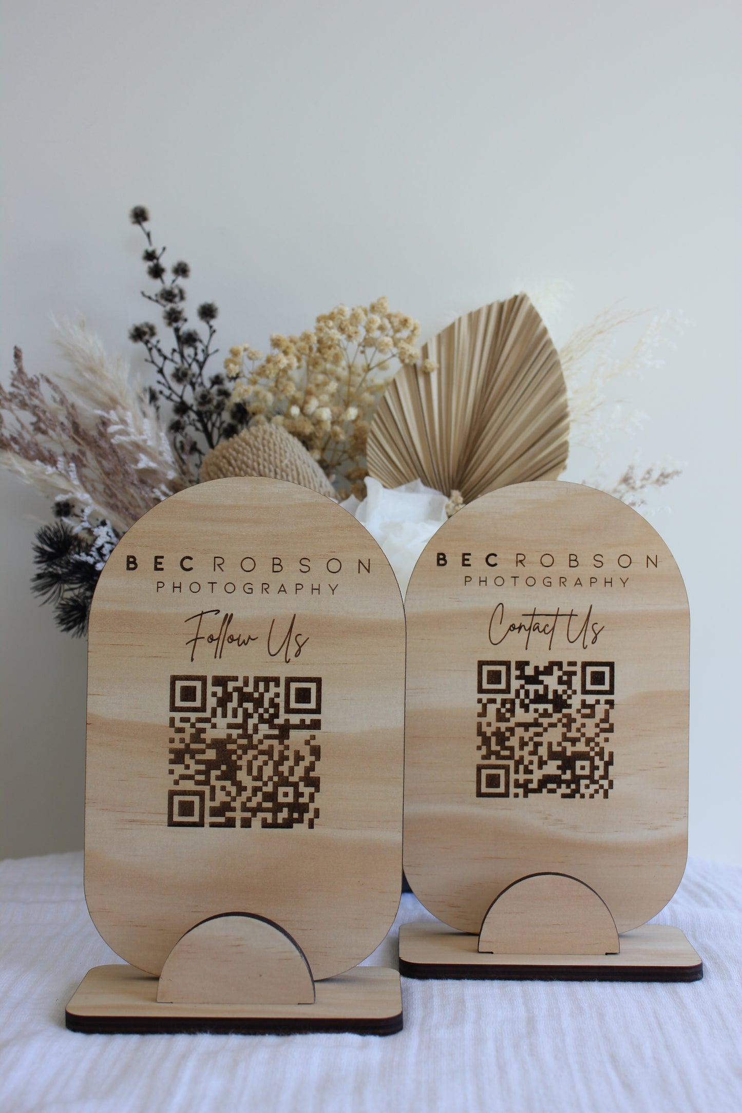 Social/QR Sign