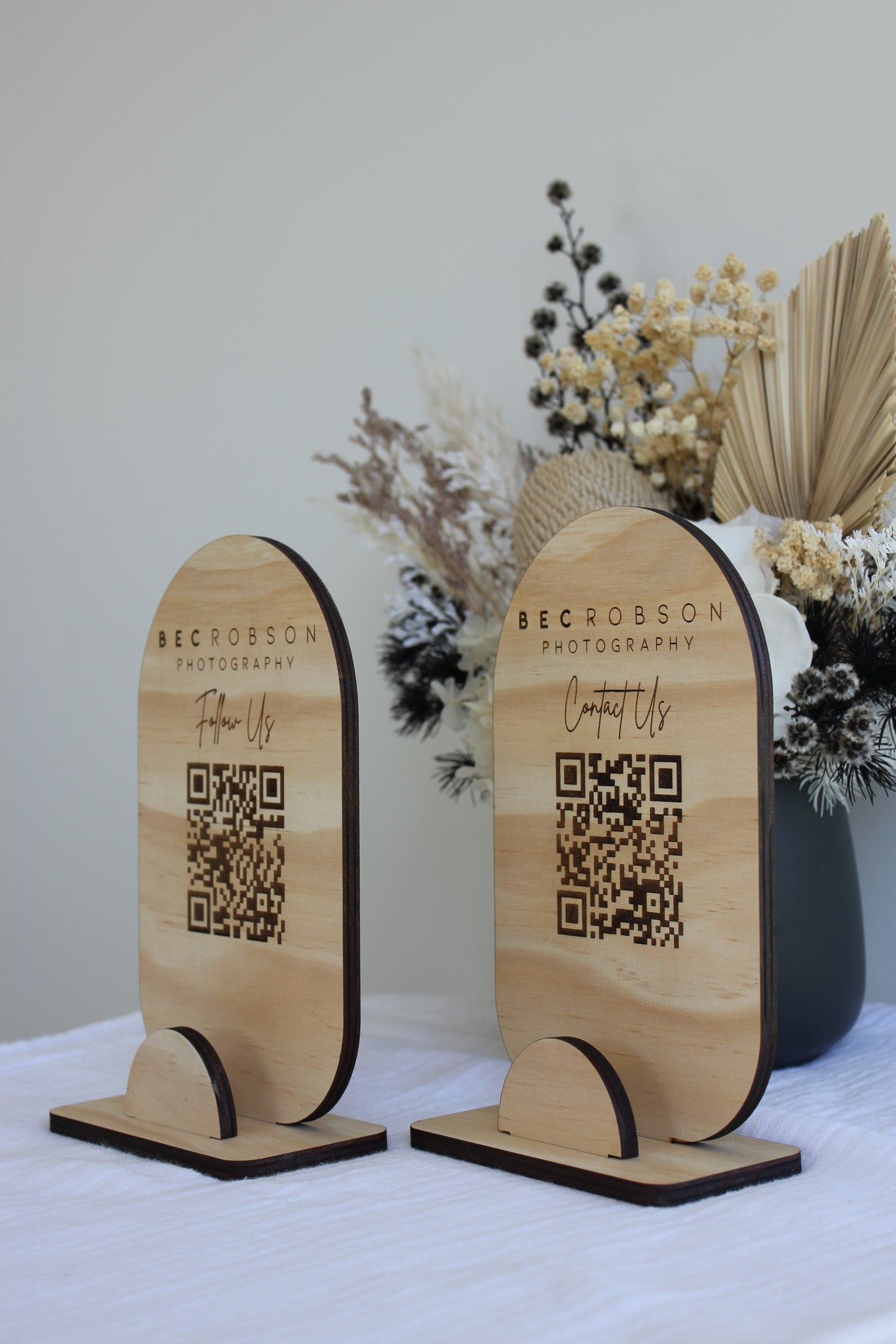 Social/QR Sign