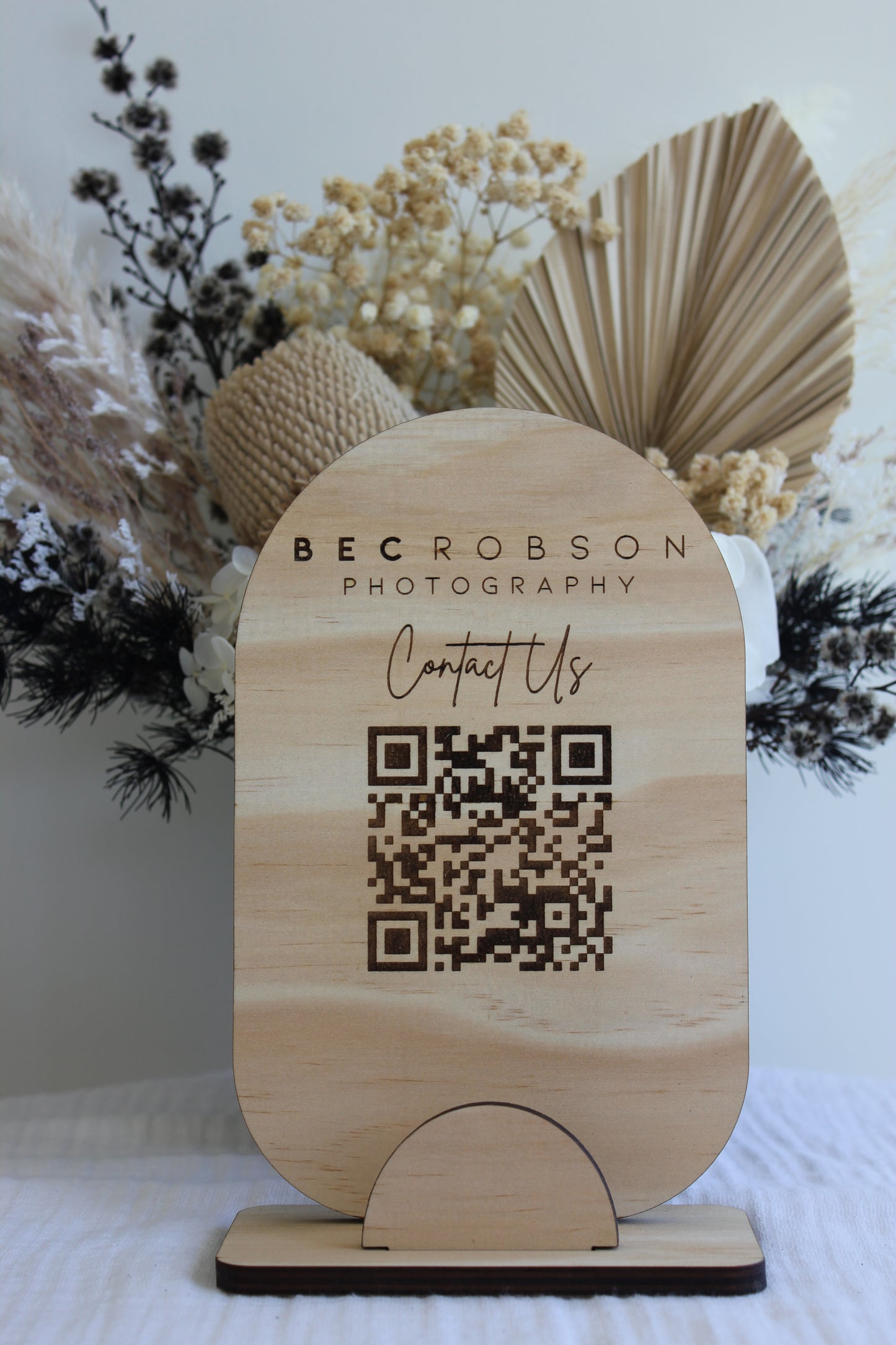 Social/QR Sign