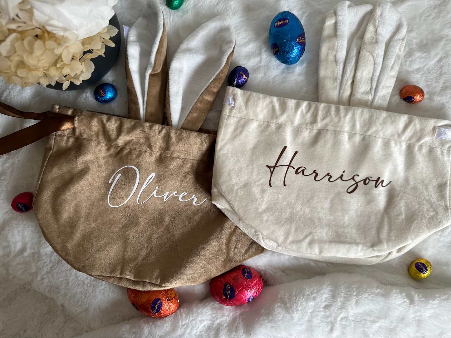 Velvet Bunny Bags