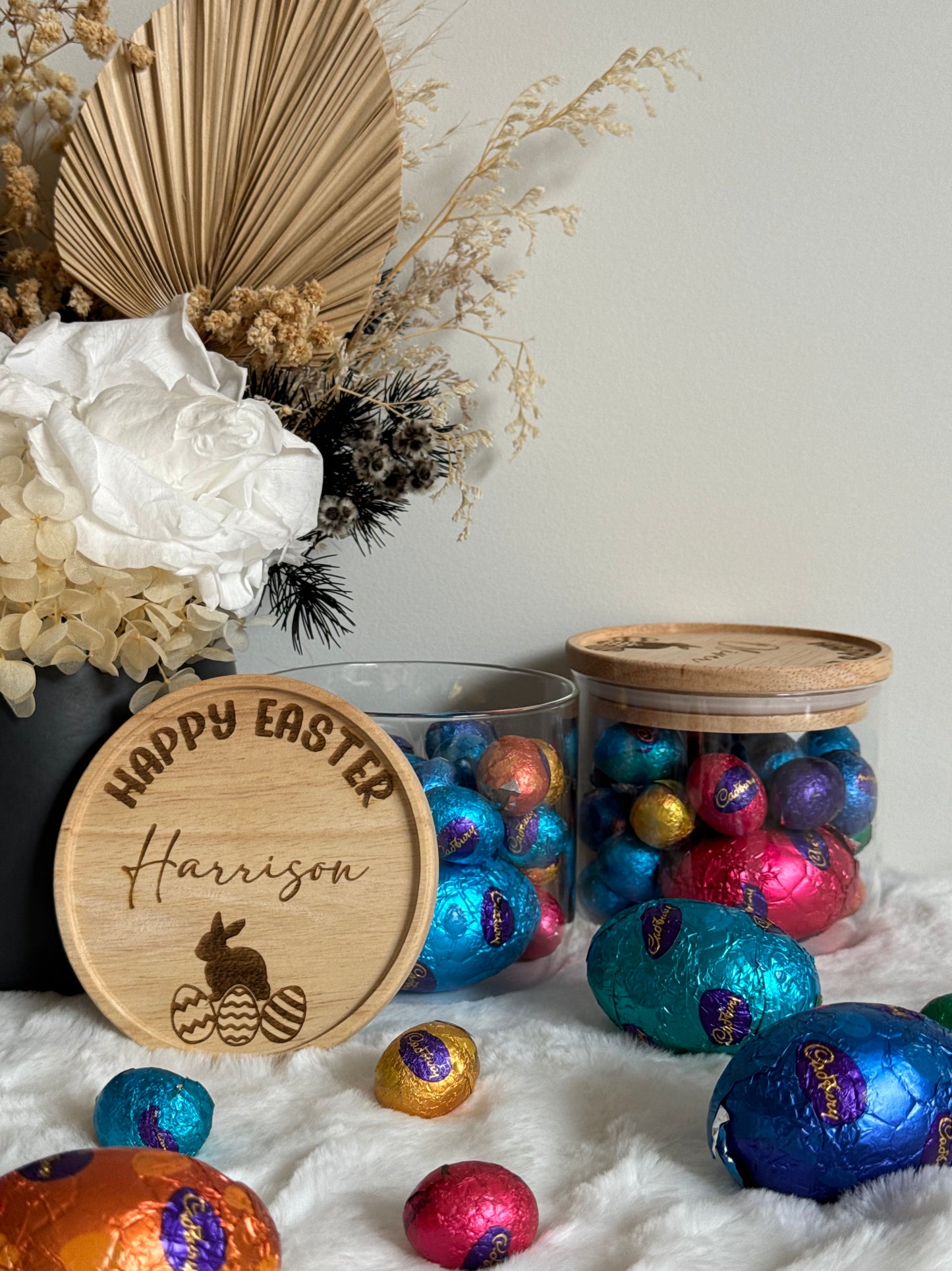 Personalised Easter Treat Jars
