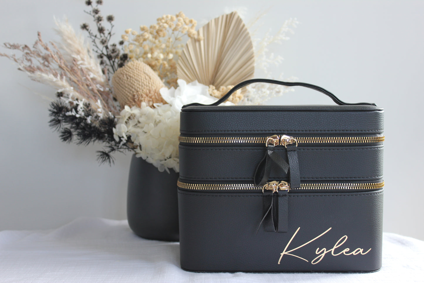 Double Tiered Beauty Cases