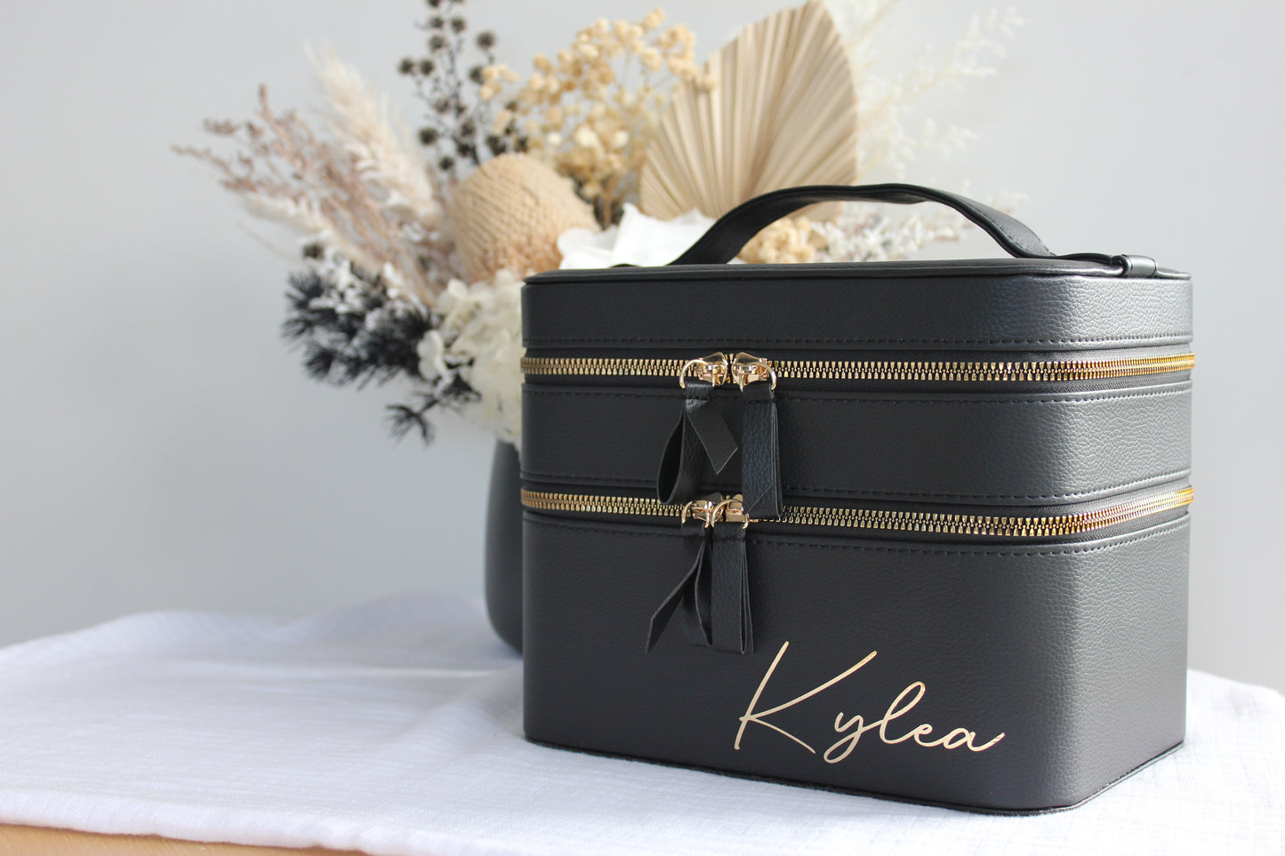 Double Tiered Beauty Cases