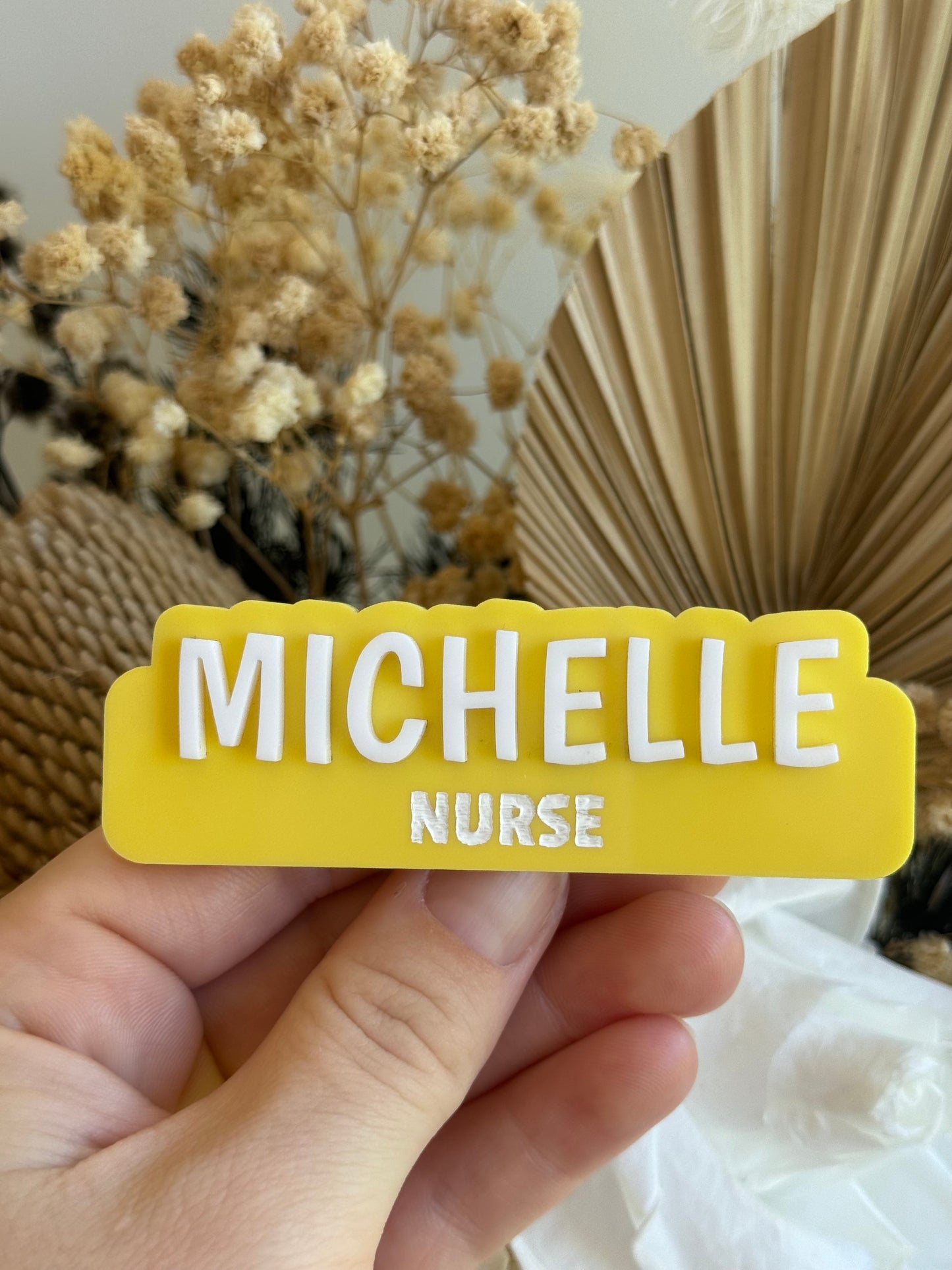 Personalised 3D Badges