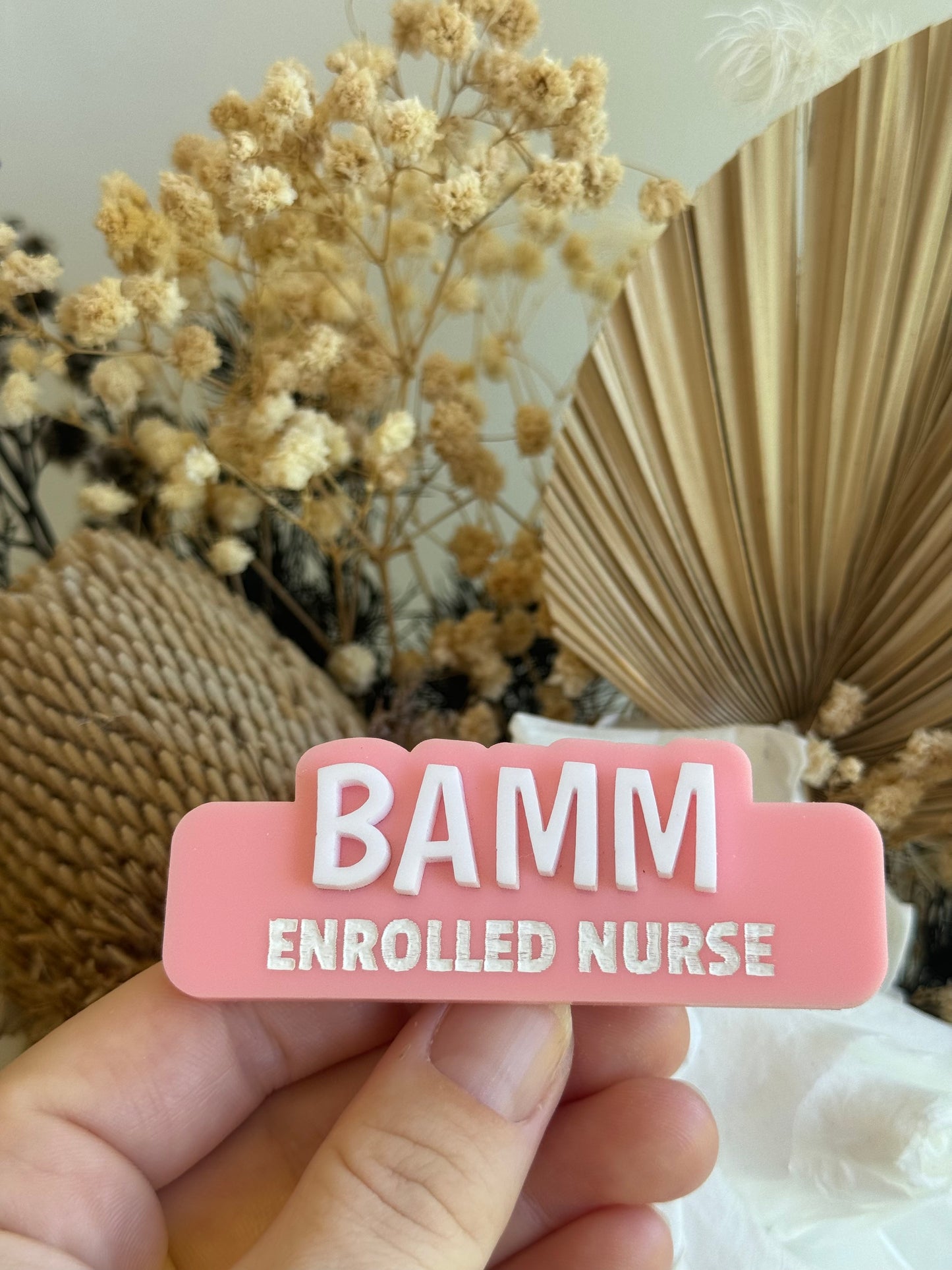 Personalised 3D Badges