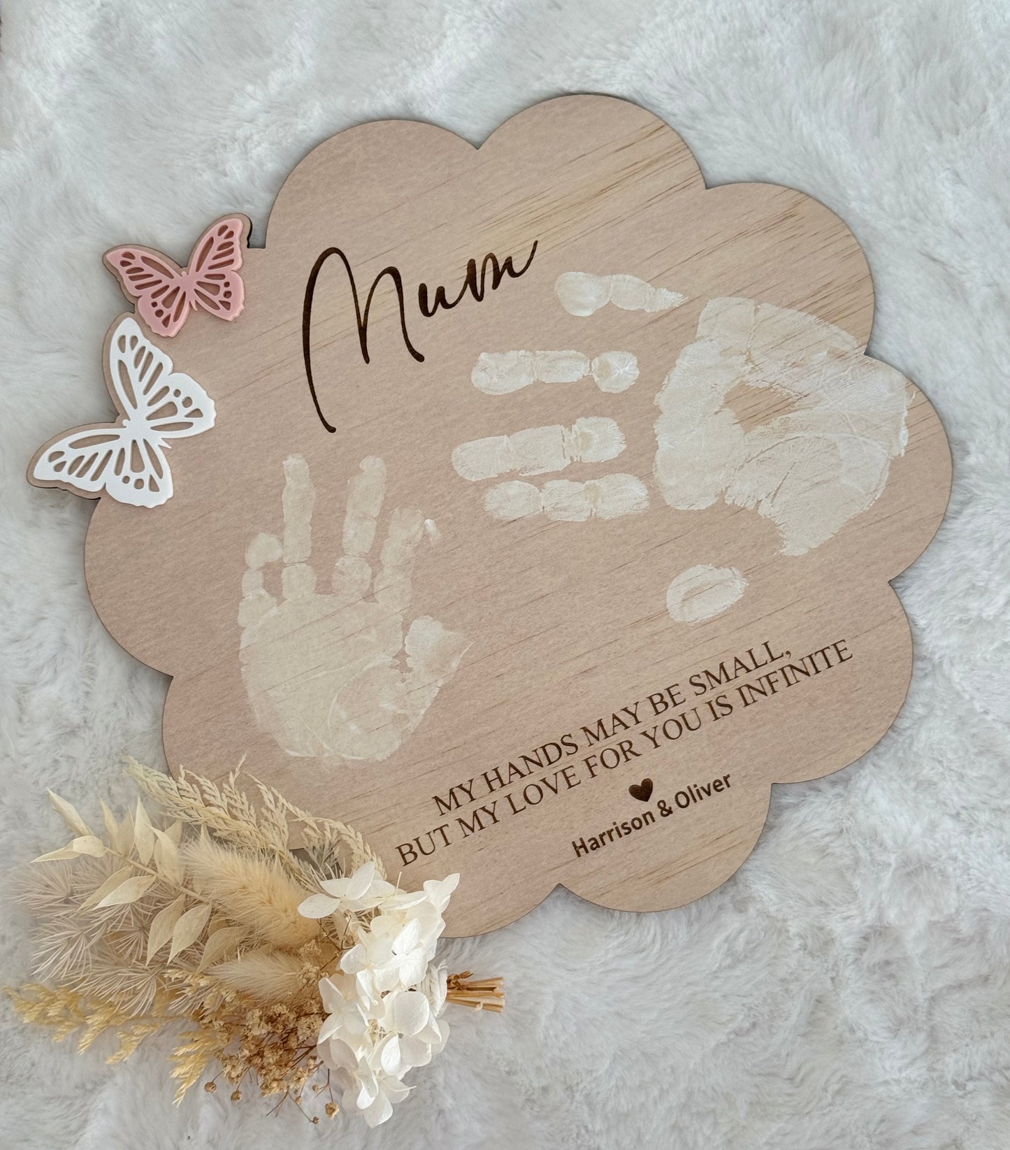 Mother's Day Handprint Plaque