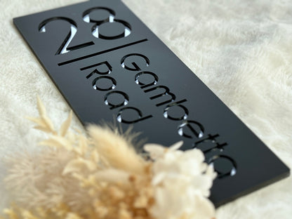 Rectangle Address Plaque