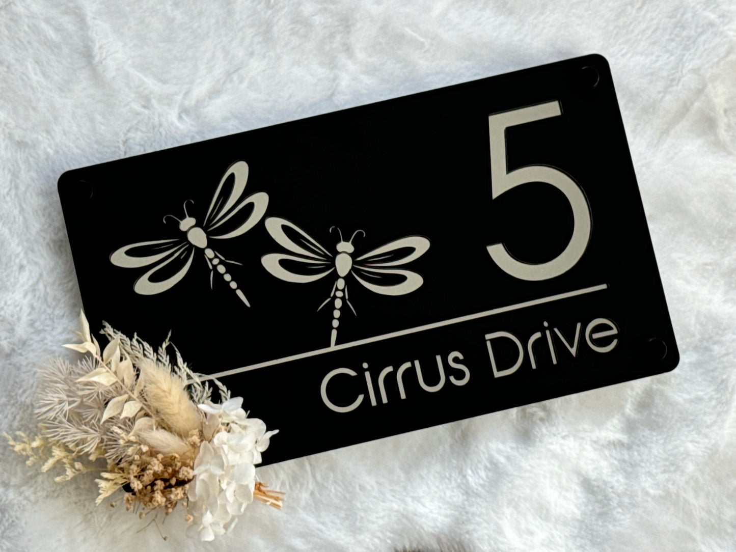 Address Sign - Medium