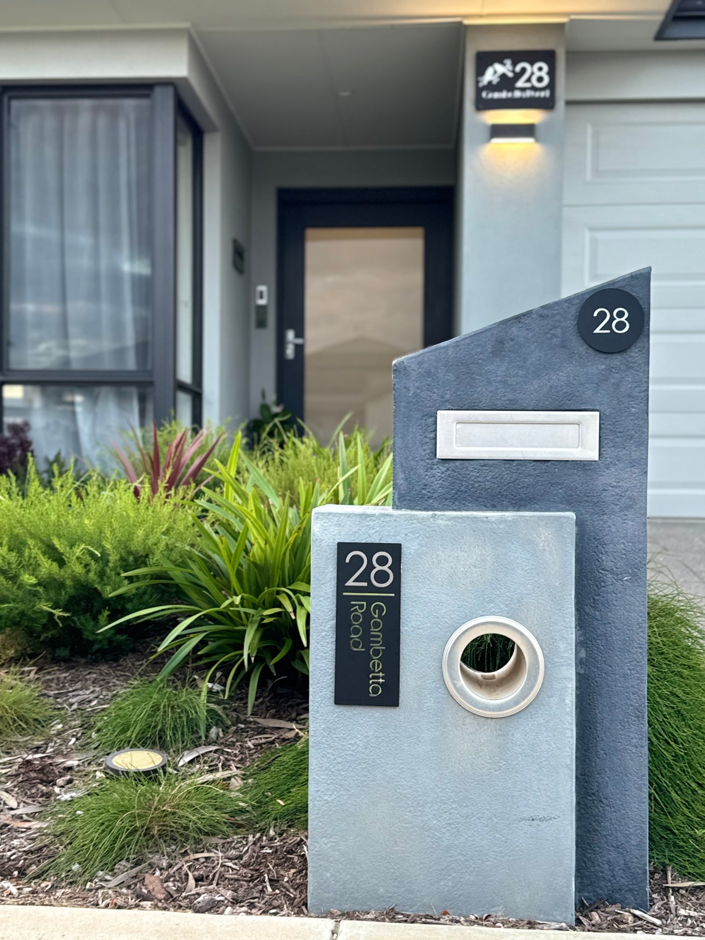 Rectangle Address Plaque