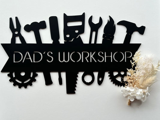 Father's Day Workshop Sign