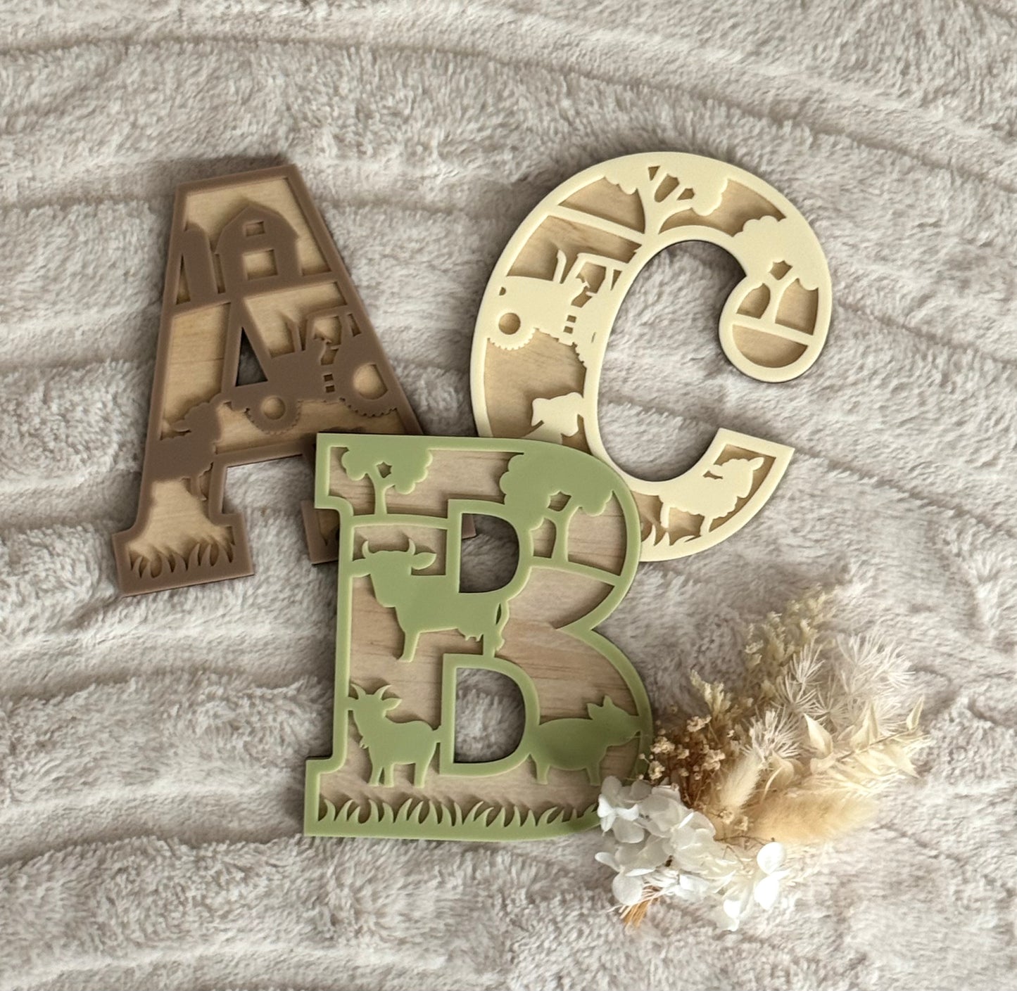 Farm - Themed Letters