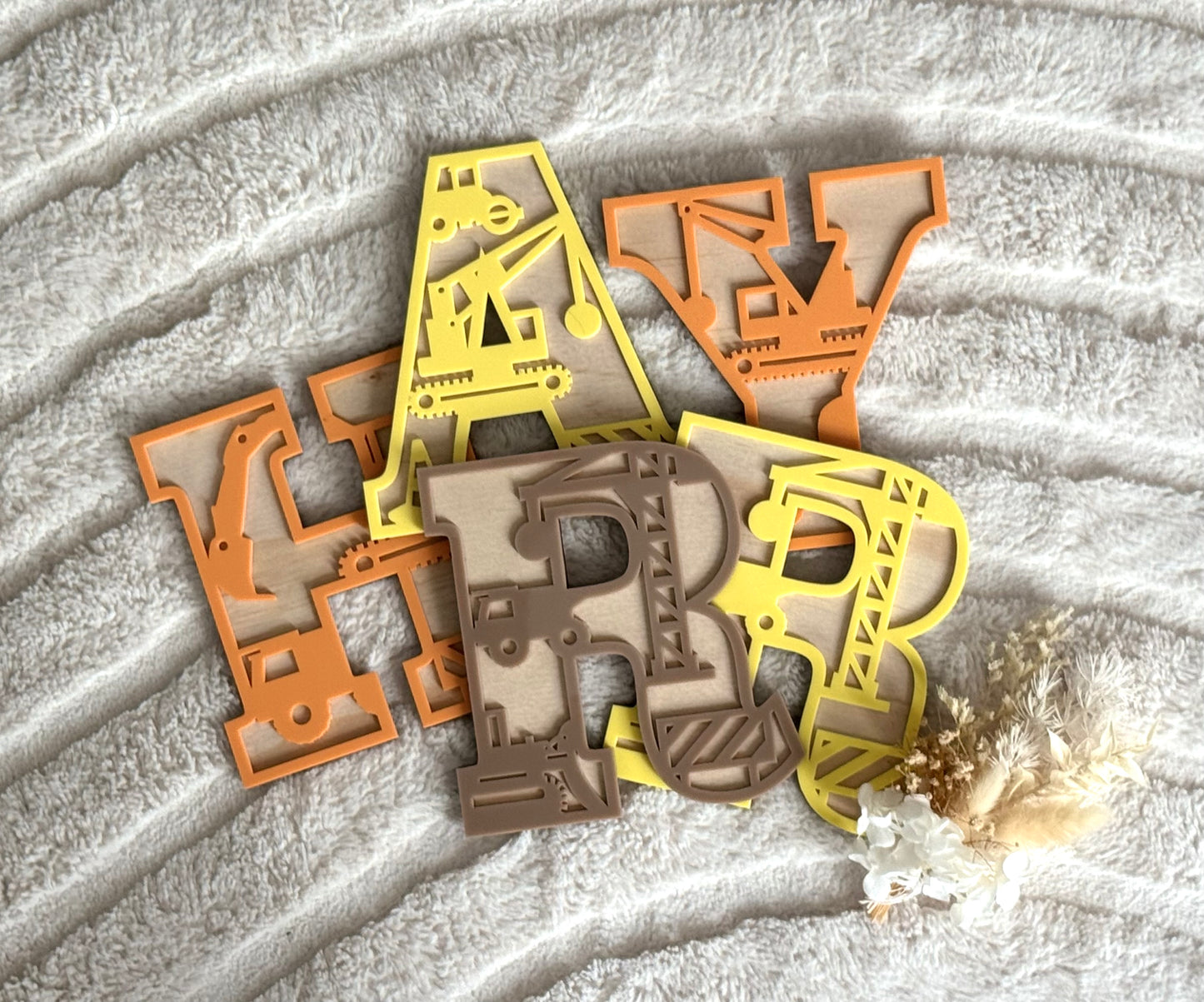 Construction - Themed Letters