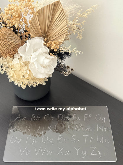 Alphabet Trace Board