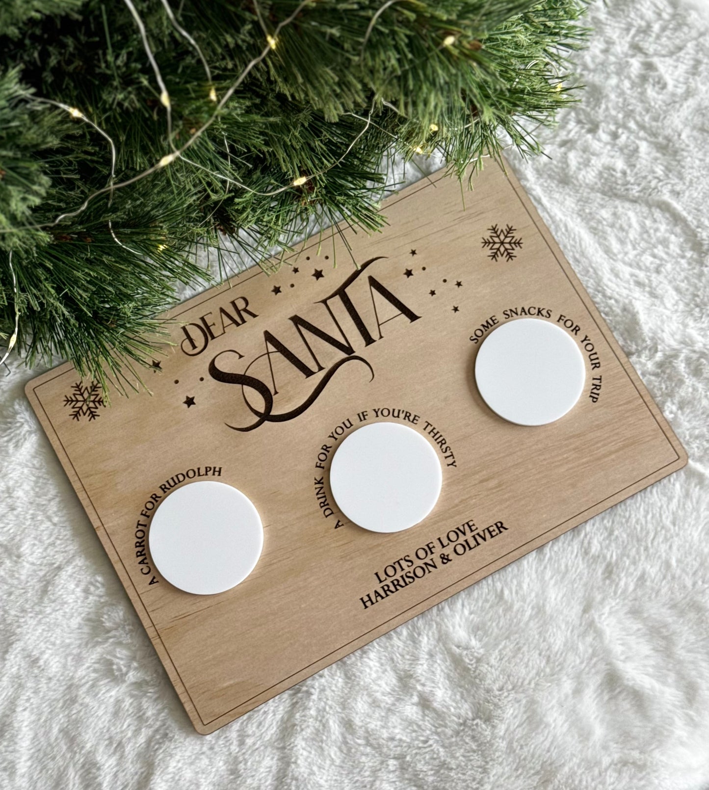 Santa Treat Tray