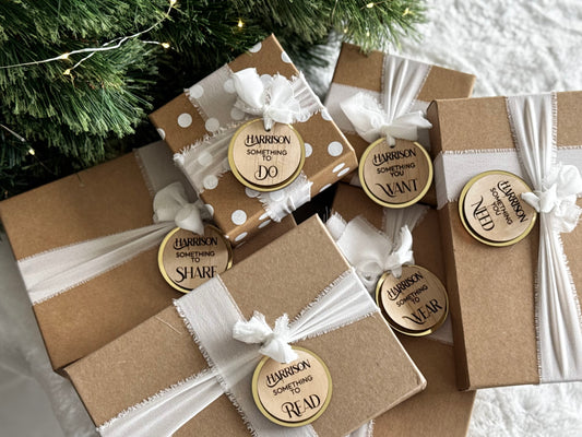 Personalised "Something" Gift Tags