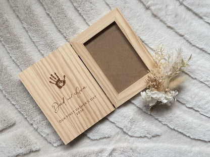 First Fathers Day Photo Book Frame