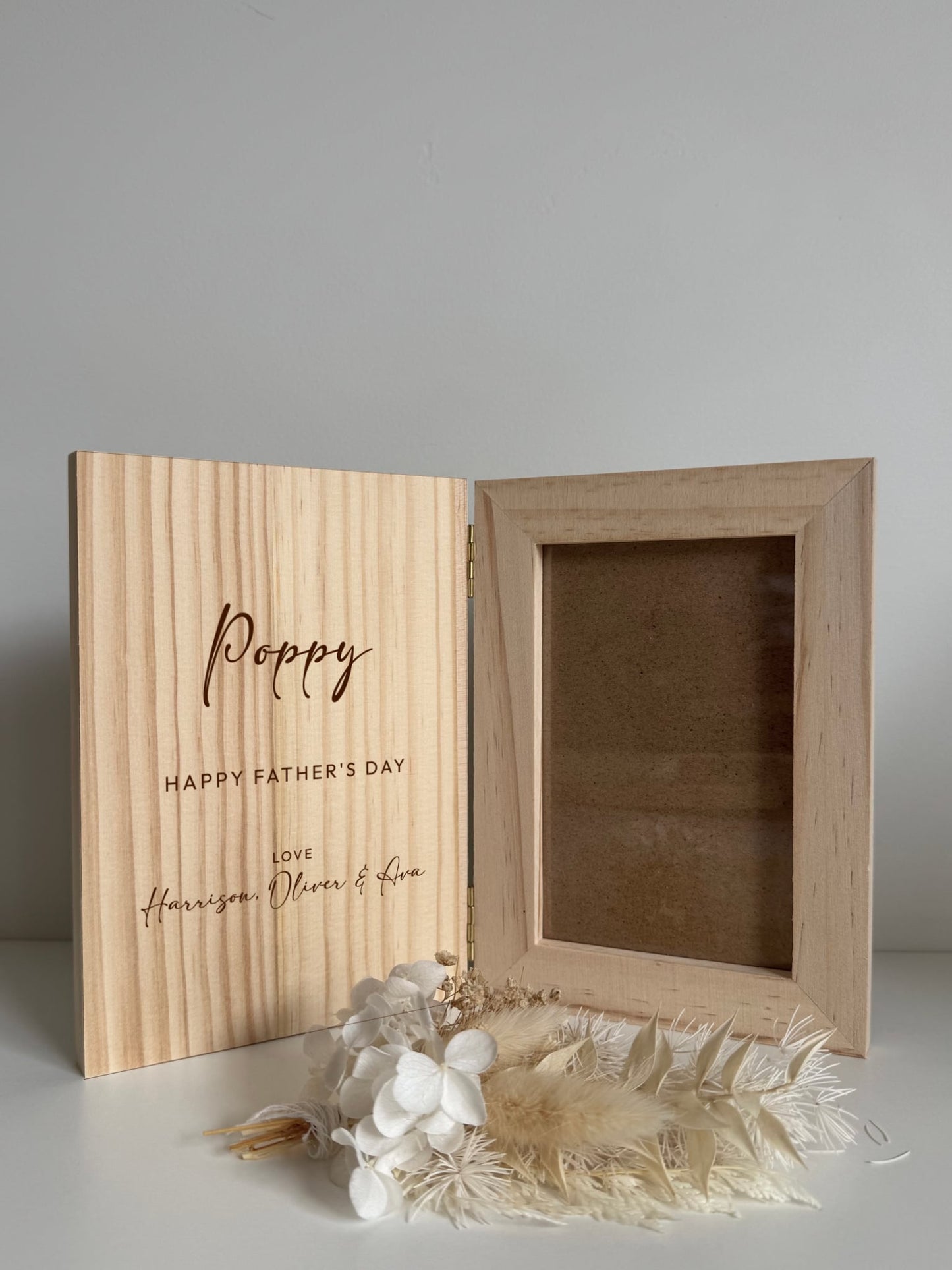 Happy Fathers Day Photo Book Frame