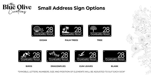 Address Sign - Small